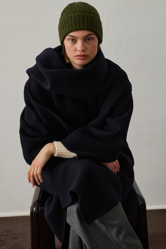 Bonnet Blizzard - Kaki - Laine - Femme