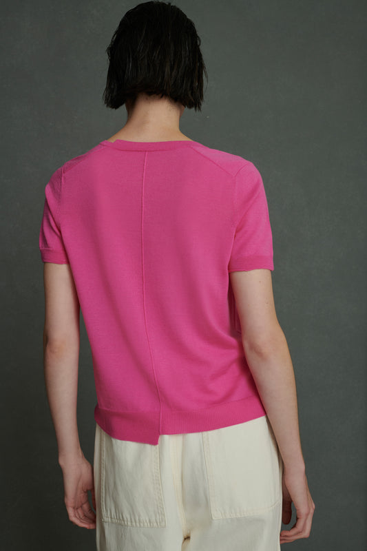 Pull Azul - Rose - Laine - Femme