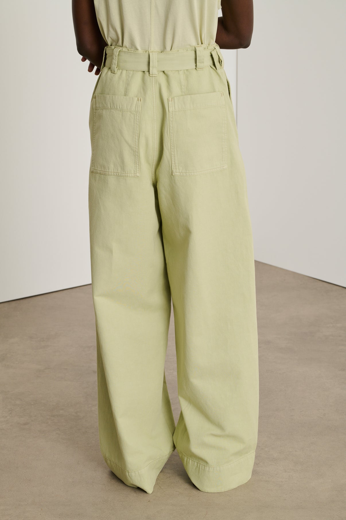 Pantalon Vagabond - Sauge - Femme vue 3