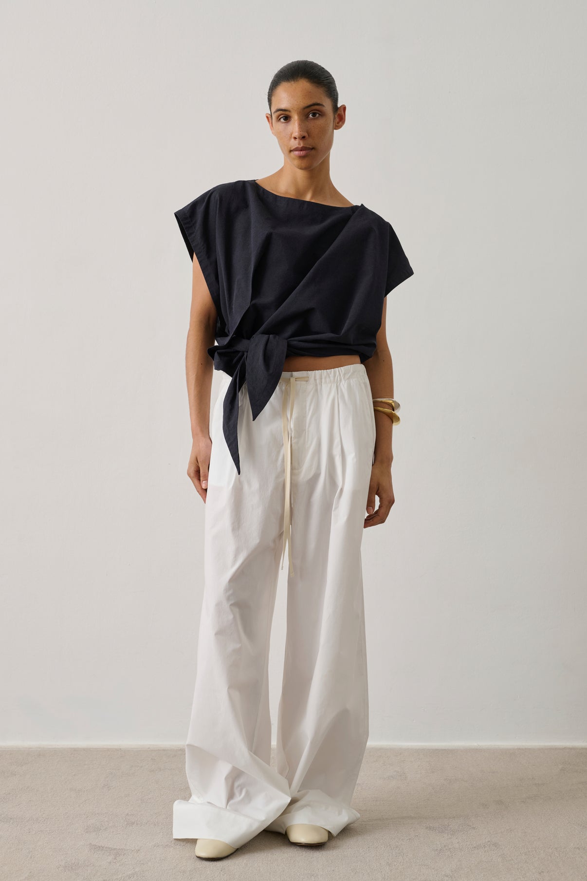 Blouse Itea - Bleu Nuit - Femme vue 4