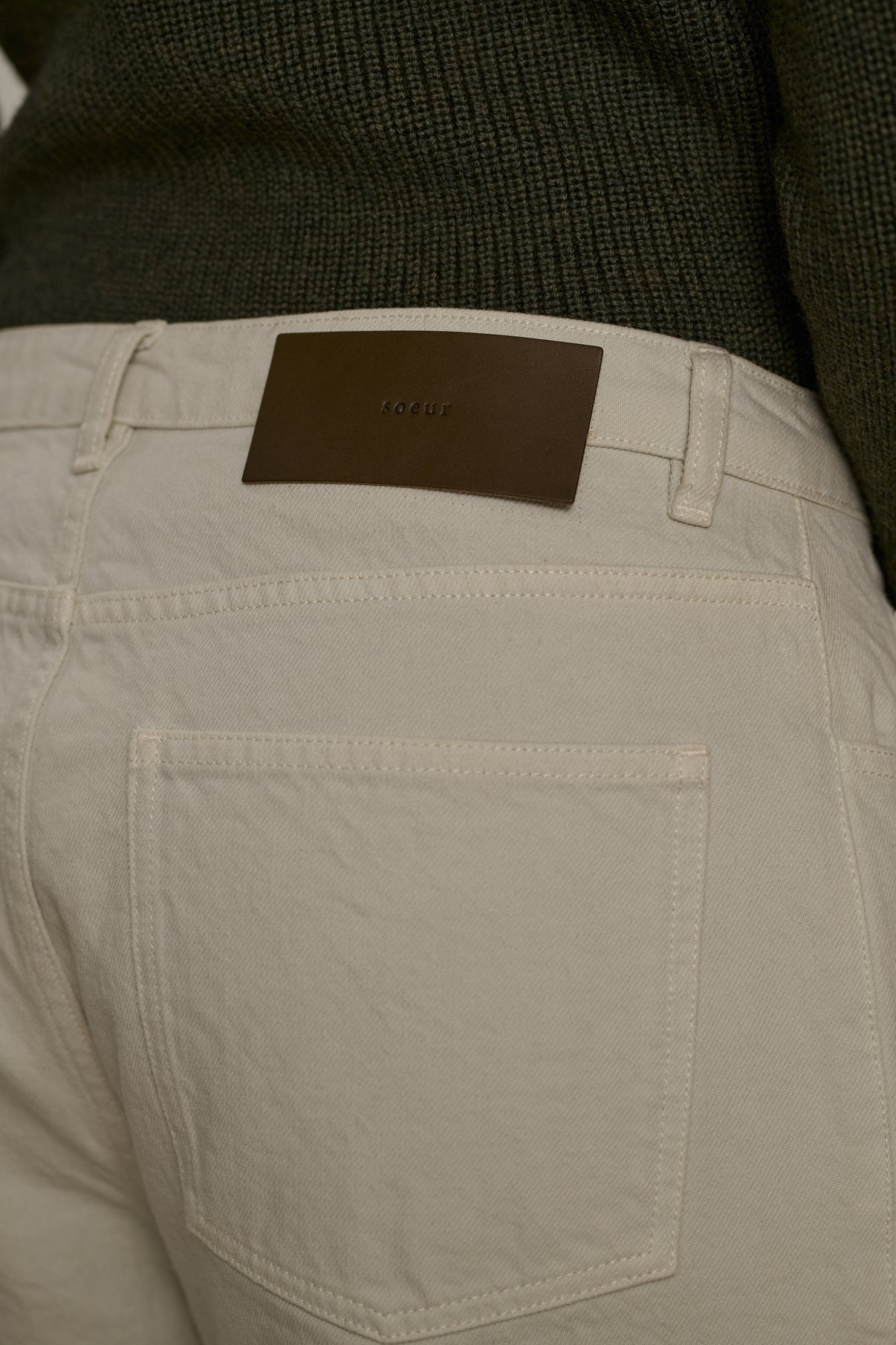 CALVIN WHITE JEANS vue 5