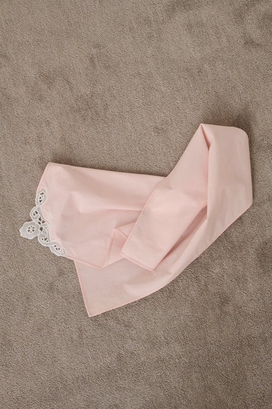 Foulard Hinaya - Rose Pâle - Coton - Femme