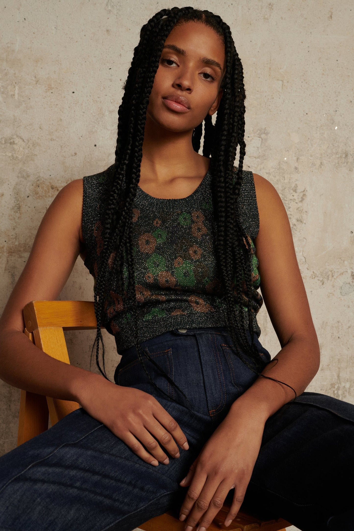 PETON GREEN PULLOVER